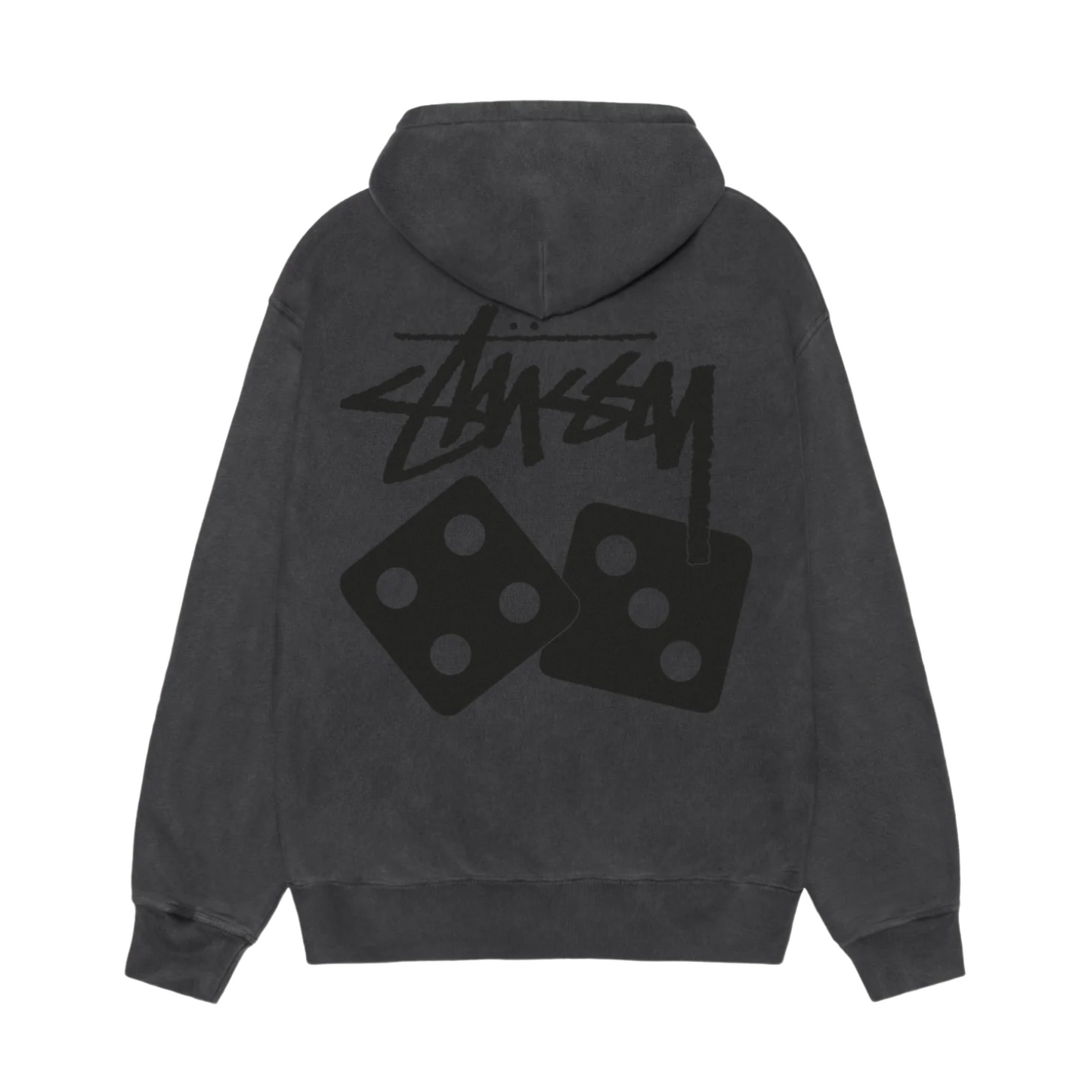 Poleron Stussy Dice Pigment Dyed Black
