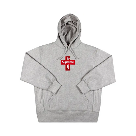 Poleron Supreme Cross Box Logo Heather Grey