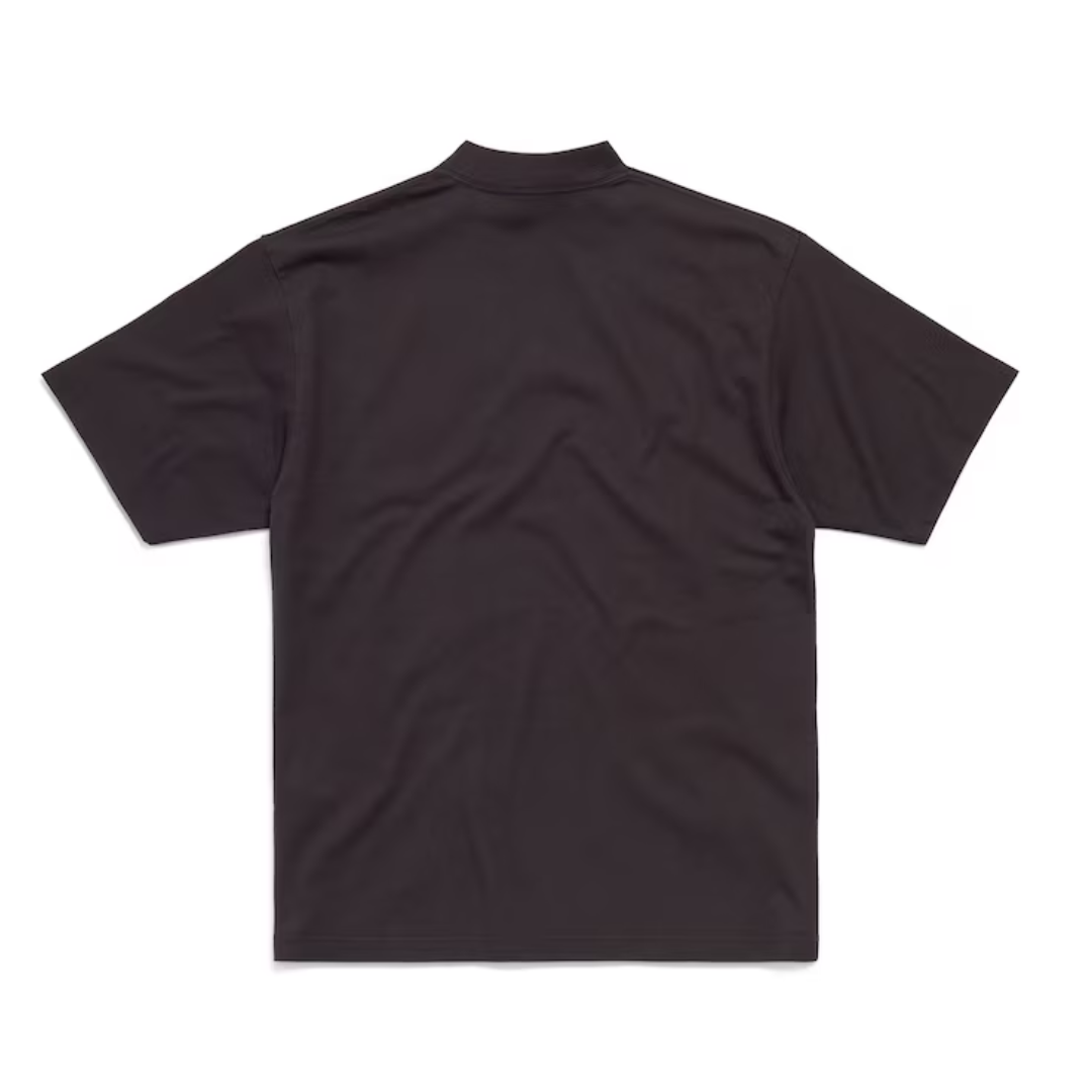 Polera Balenciaga Lo_ve Medium Fit Black/Grey