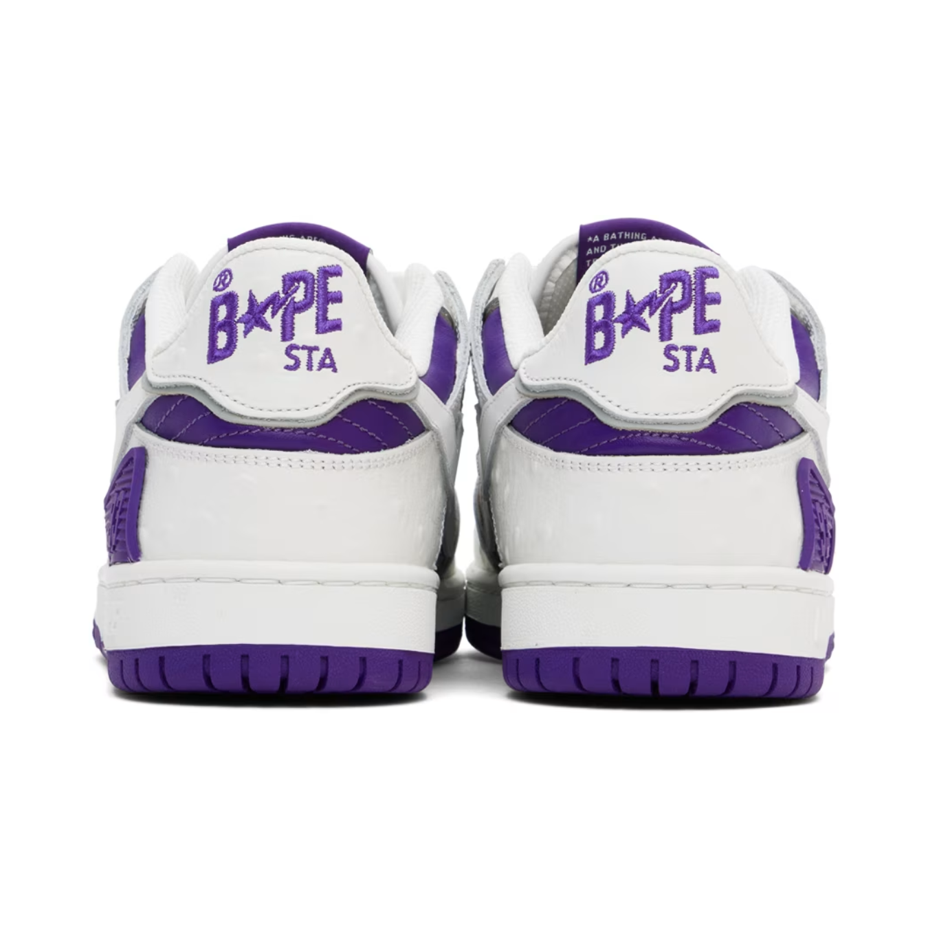 Bape STA SK8 #1 Purple/White