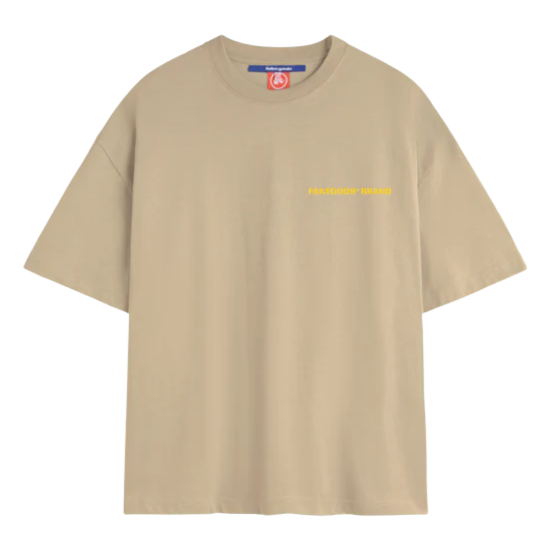 Polera Fake Gogs Signature Sand