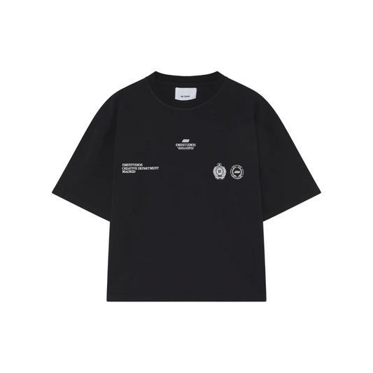 Polera Eme Studios Chancellor Shadow Oversized