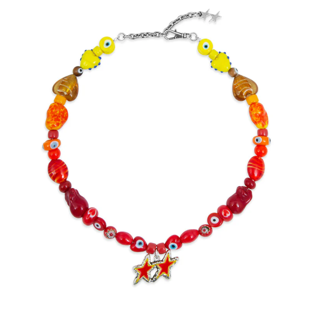 Collar TwoJeys Melted Stars Sunrise