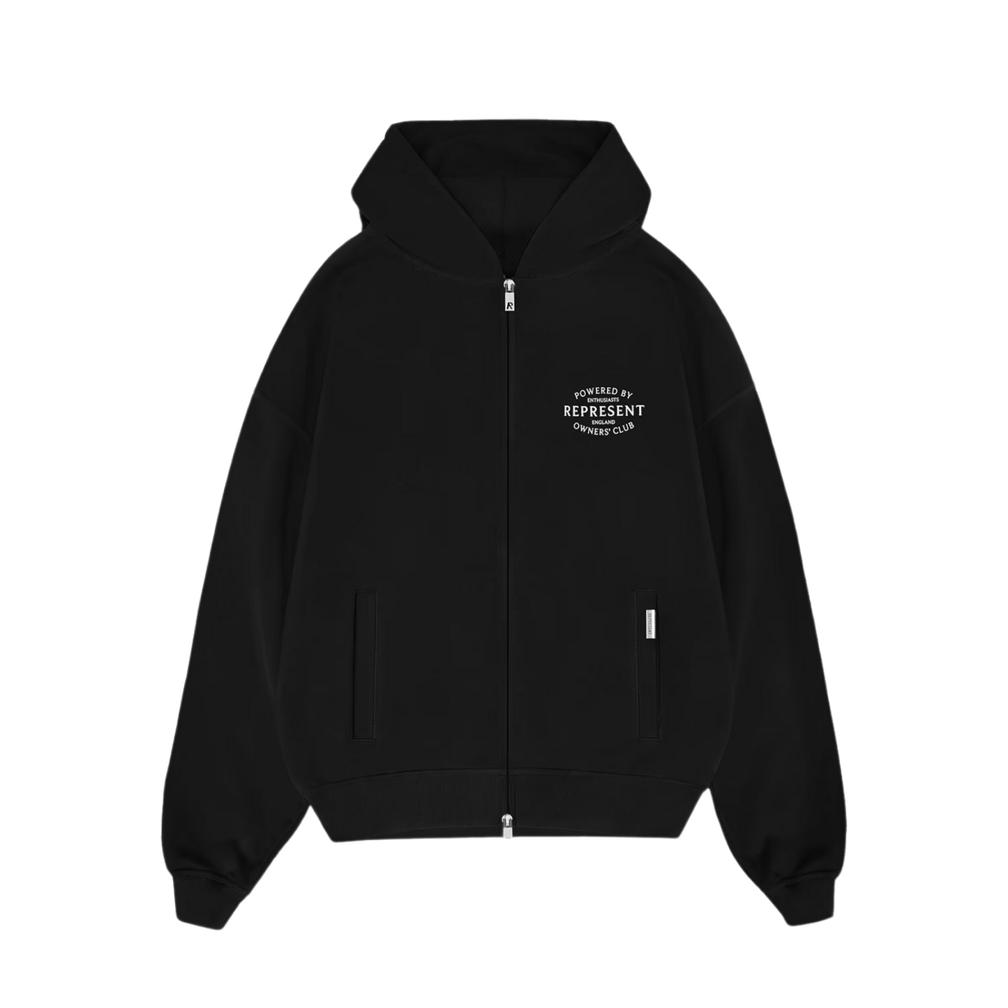 Poleron Represent Owners Club Stamp Zip Up