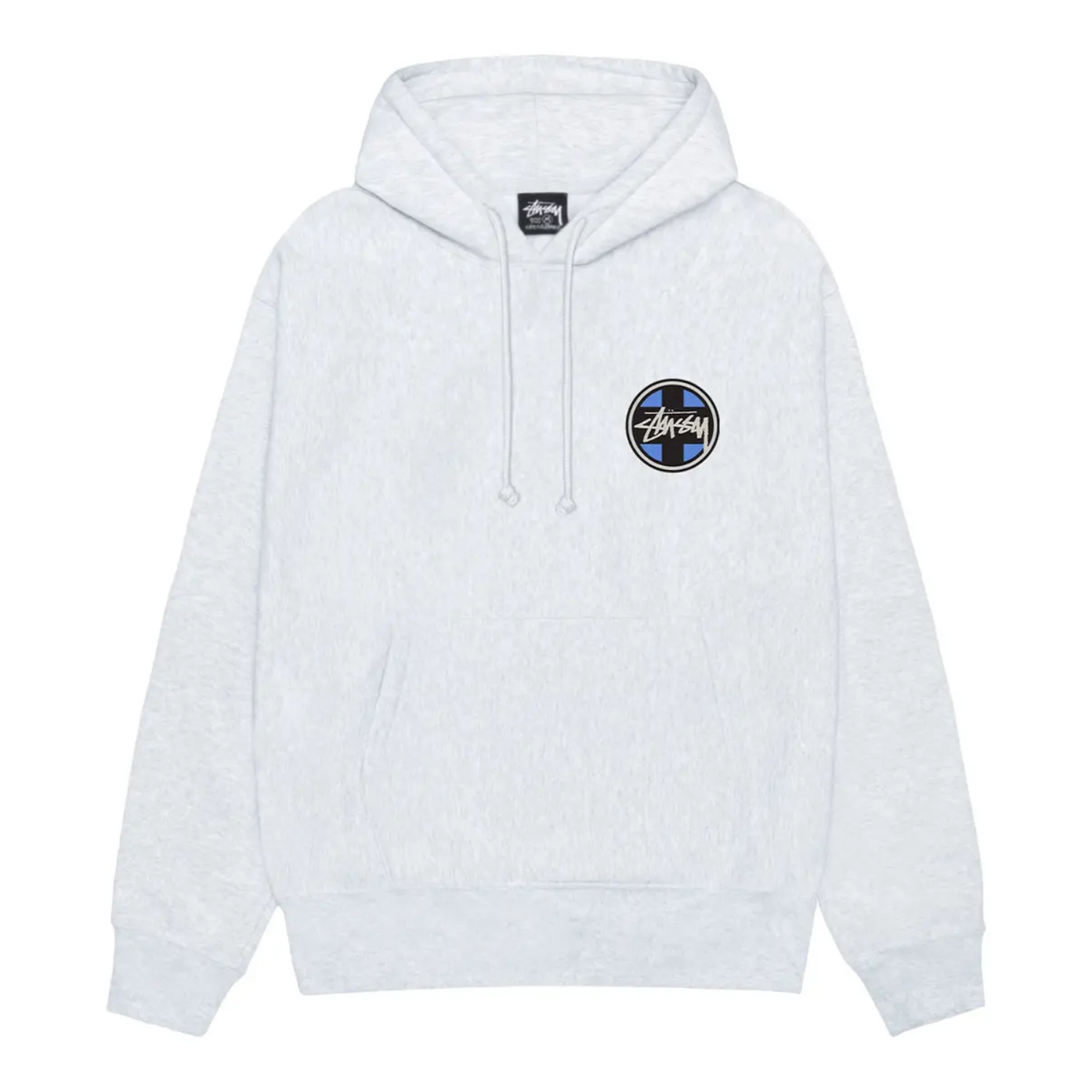 Poleron Stussy Cross Dot Ash Heather