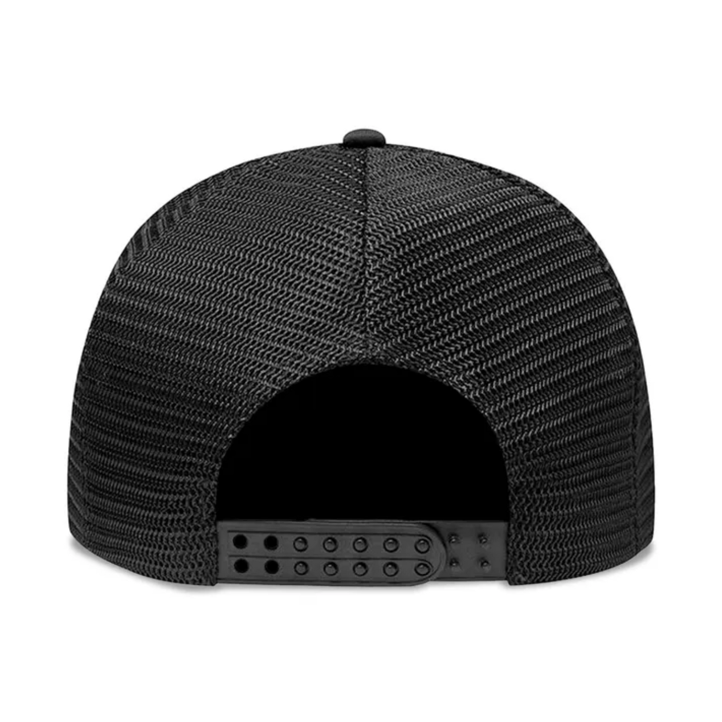 Gorro Corteiz Alcatraz Premium Trucker Black/Red