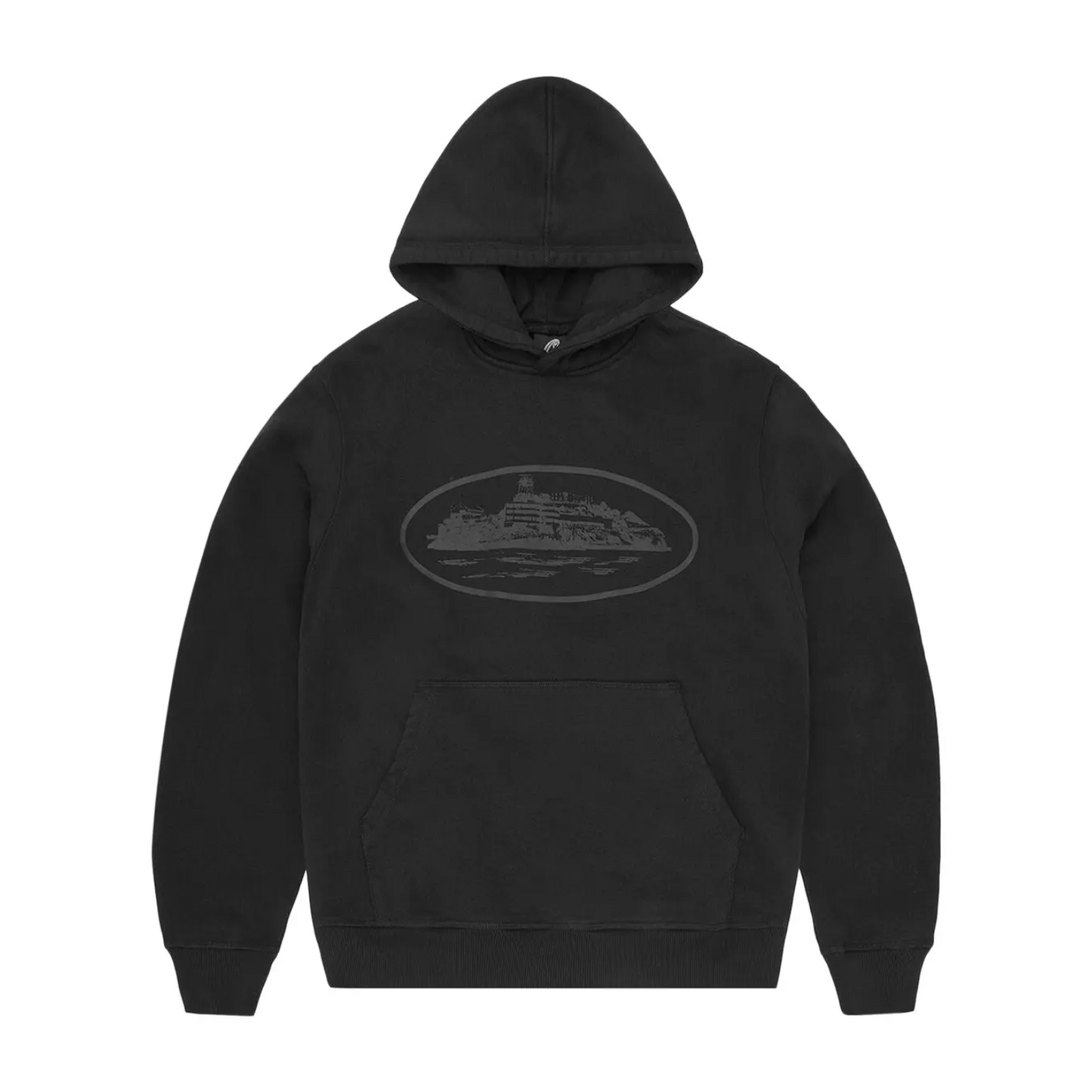 Poleron Corteiz Alcatraz 2025 Triple Black
