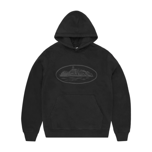 Poleron Corteiz Alcatraz 2025 Triple Black