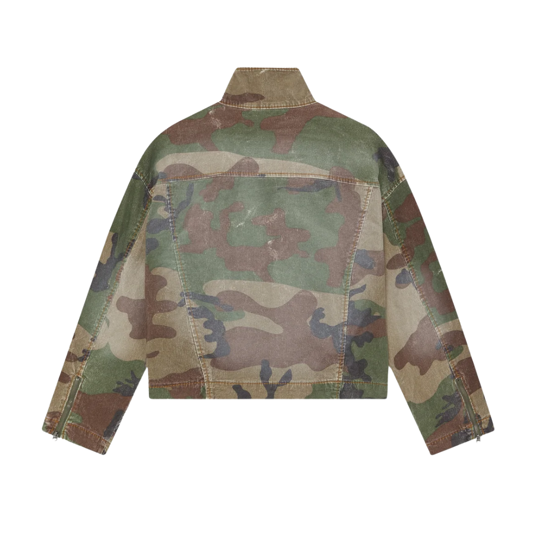 Chaquetea Scuffers Corduroy Flared Camo