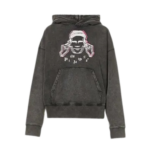 Palm Angels x Factory Records Faded Music Graphic-Print Hoodie