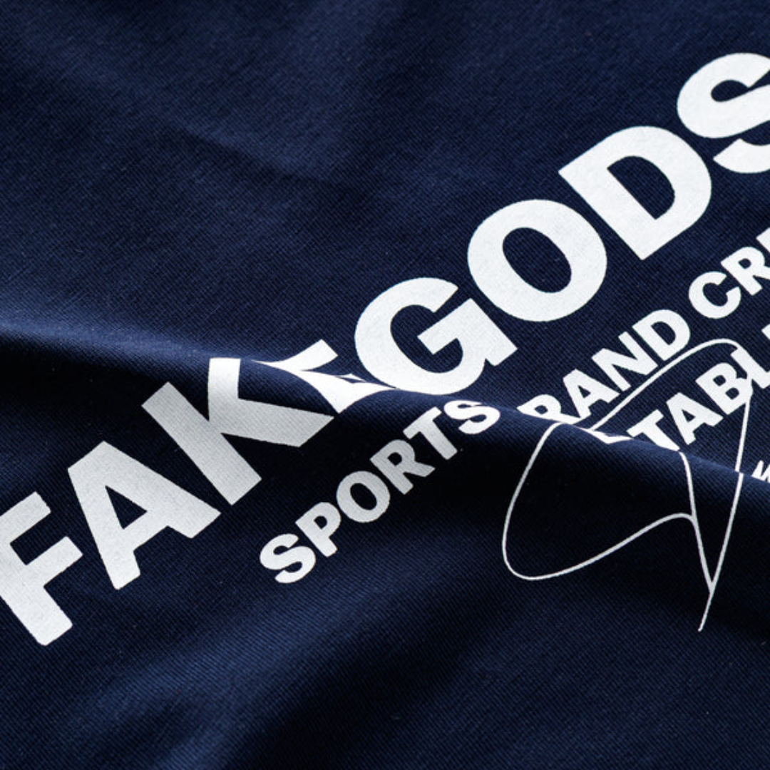 Polera Fake Gods Signature Navy