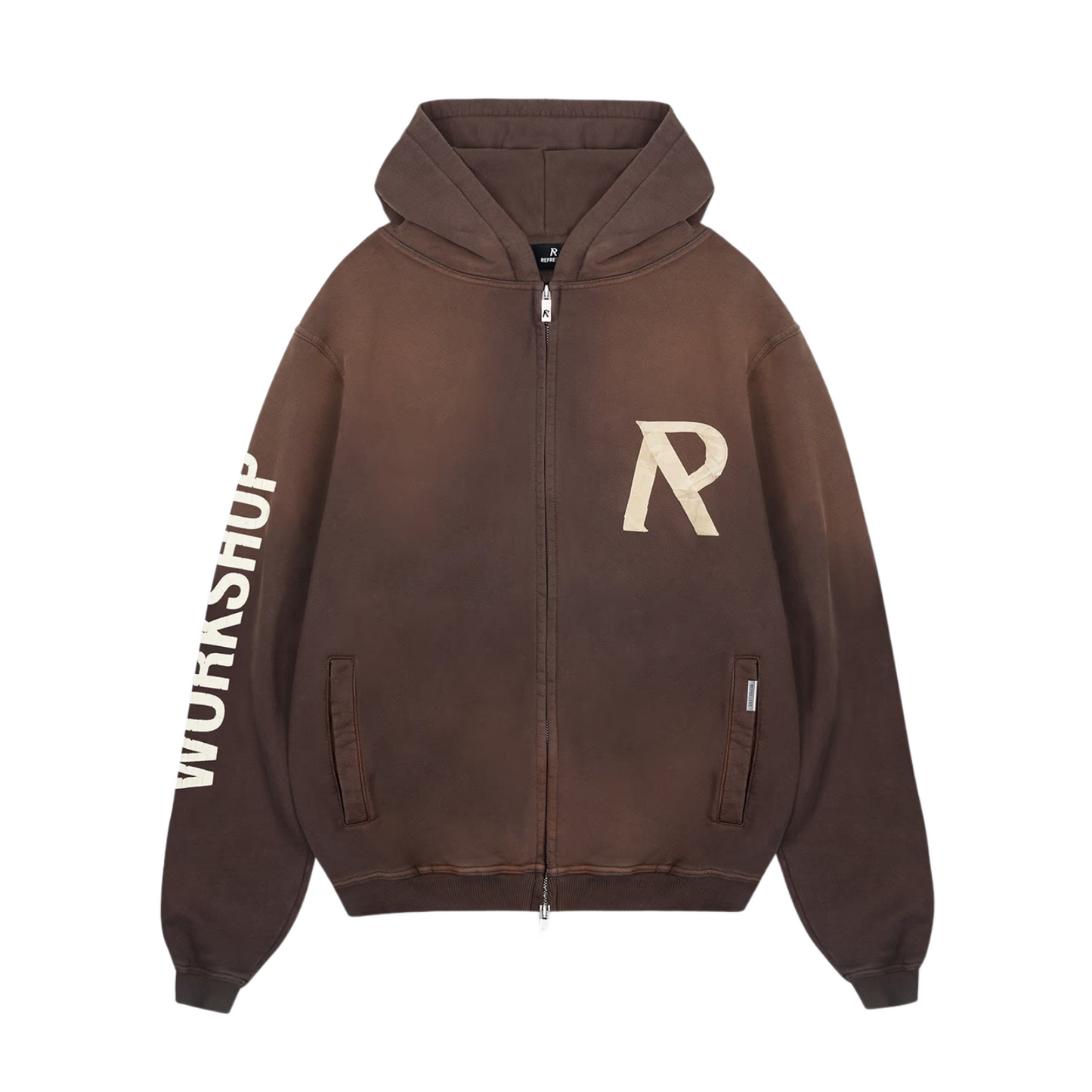 Poleron Represent Masking Tape Initial Zip