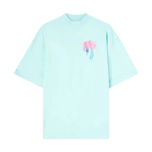 Polera Palm Angels I Love PA Loose Blue/Multicolor