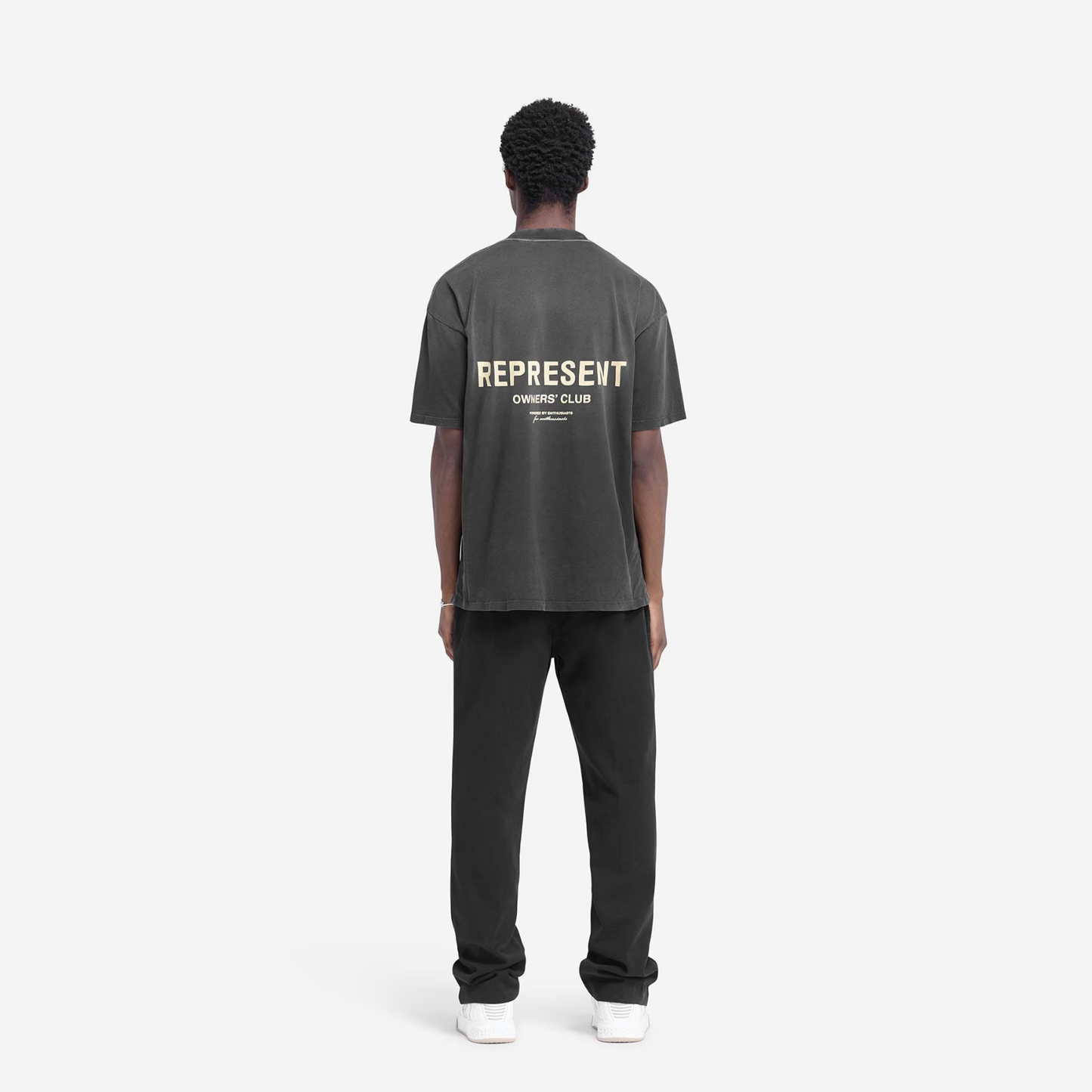 Polera Represent Owners Club Aged Black