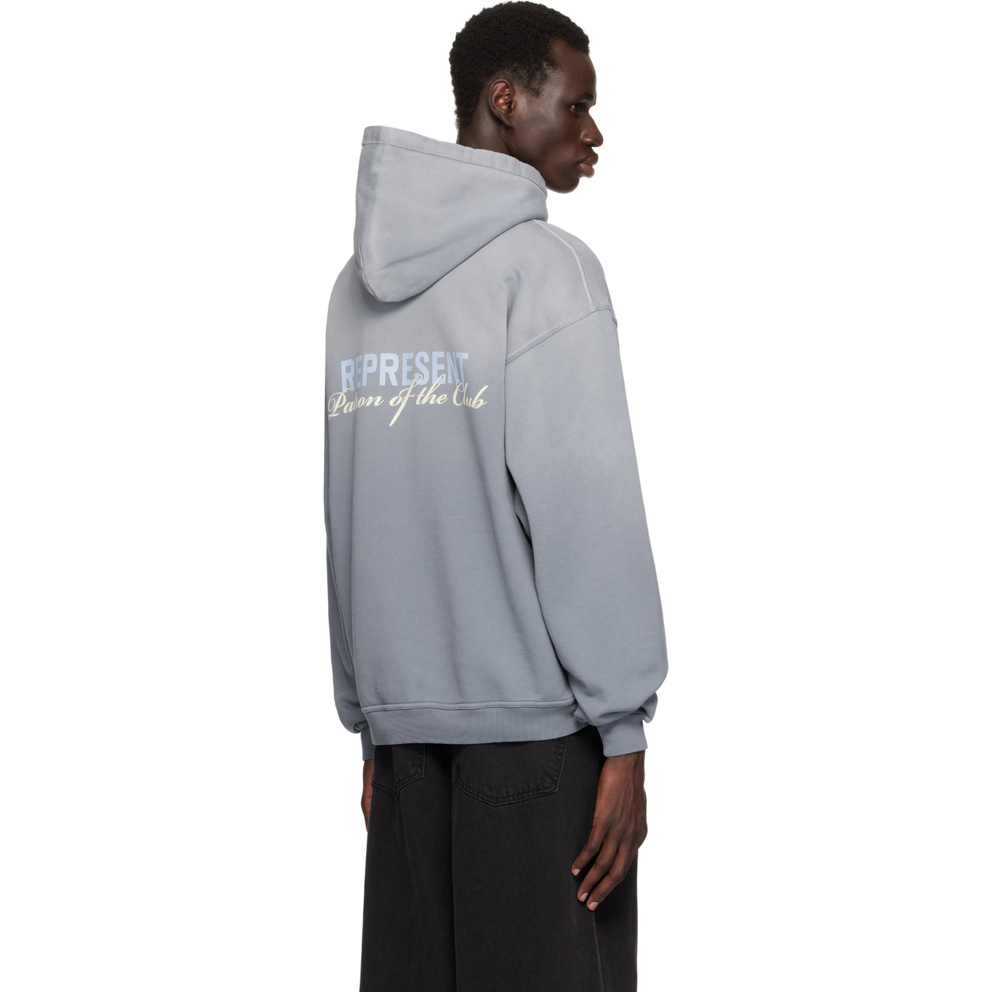 Poleron Represent Patron Of The Club Washed Grey