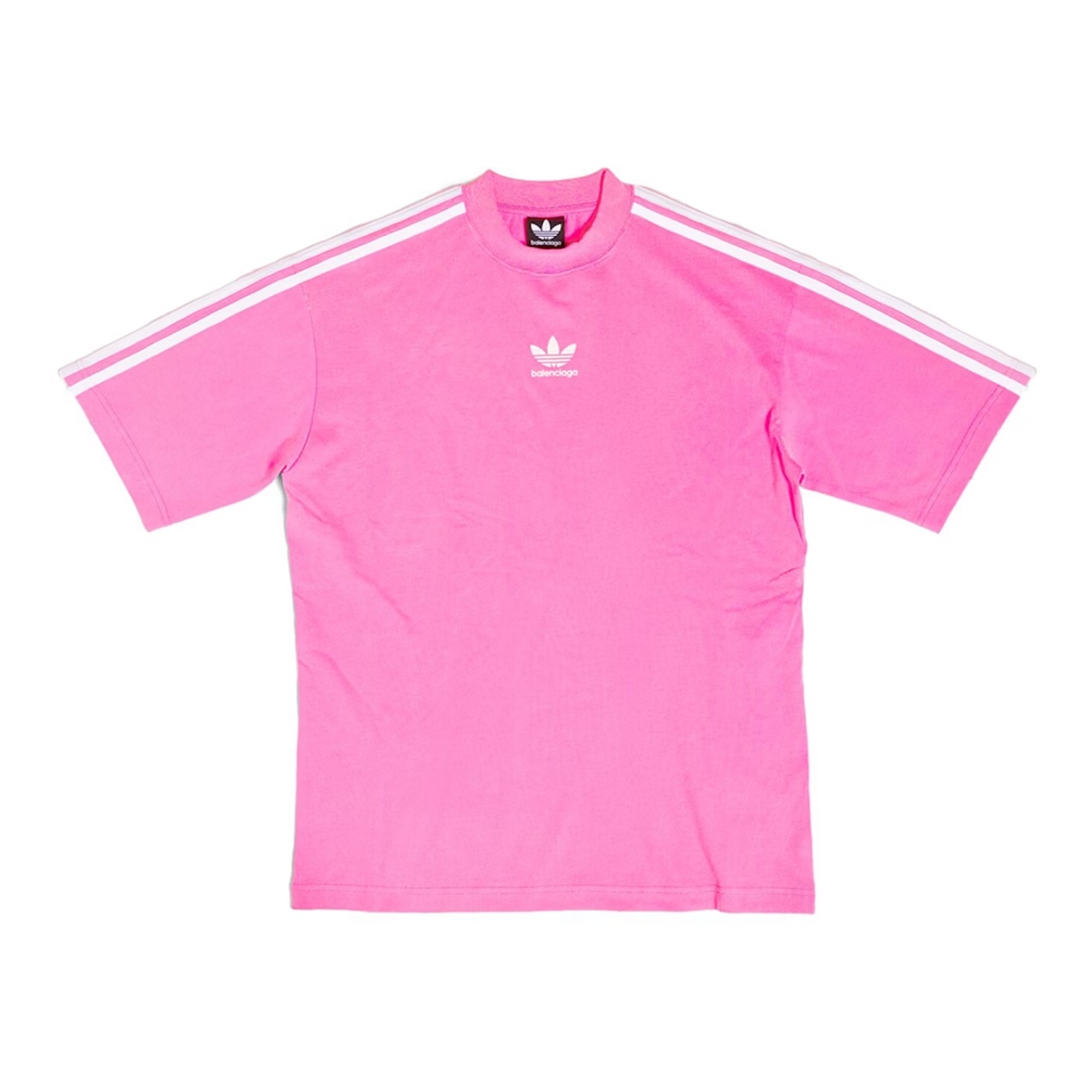 Polera Balenciaga x Adidas Medium Fit Neon Pink