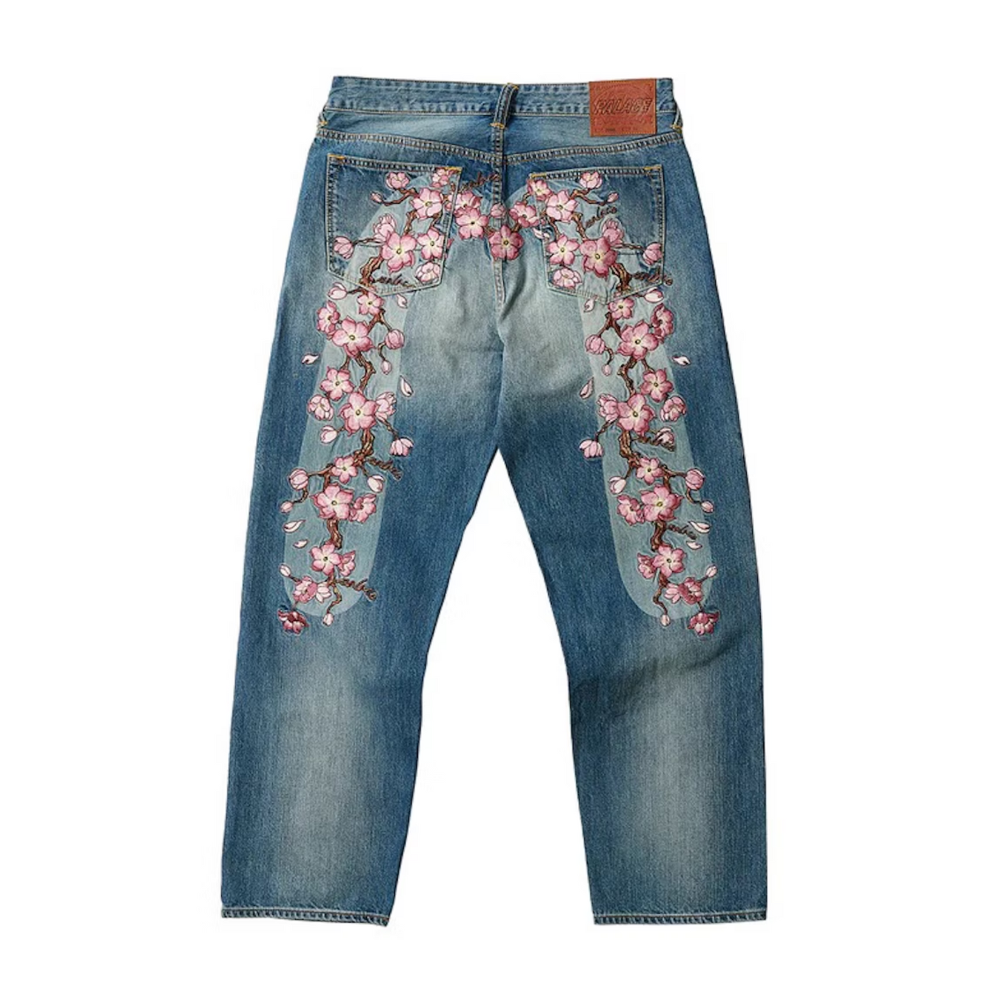 Pantalon Palace x Evisu Denim Jean Stone Wash