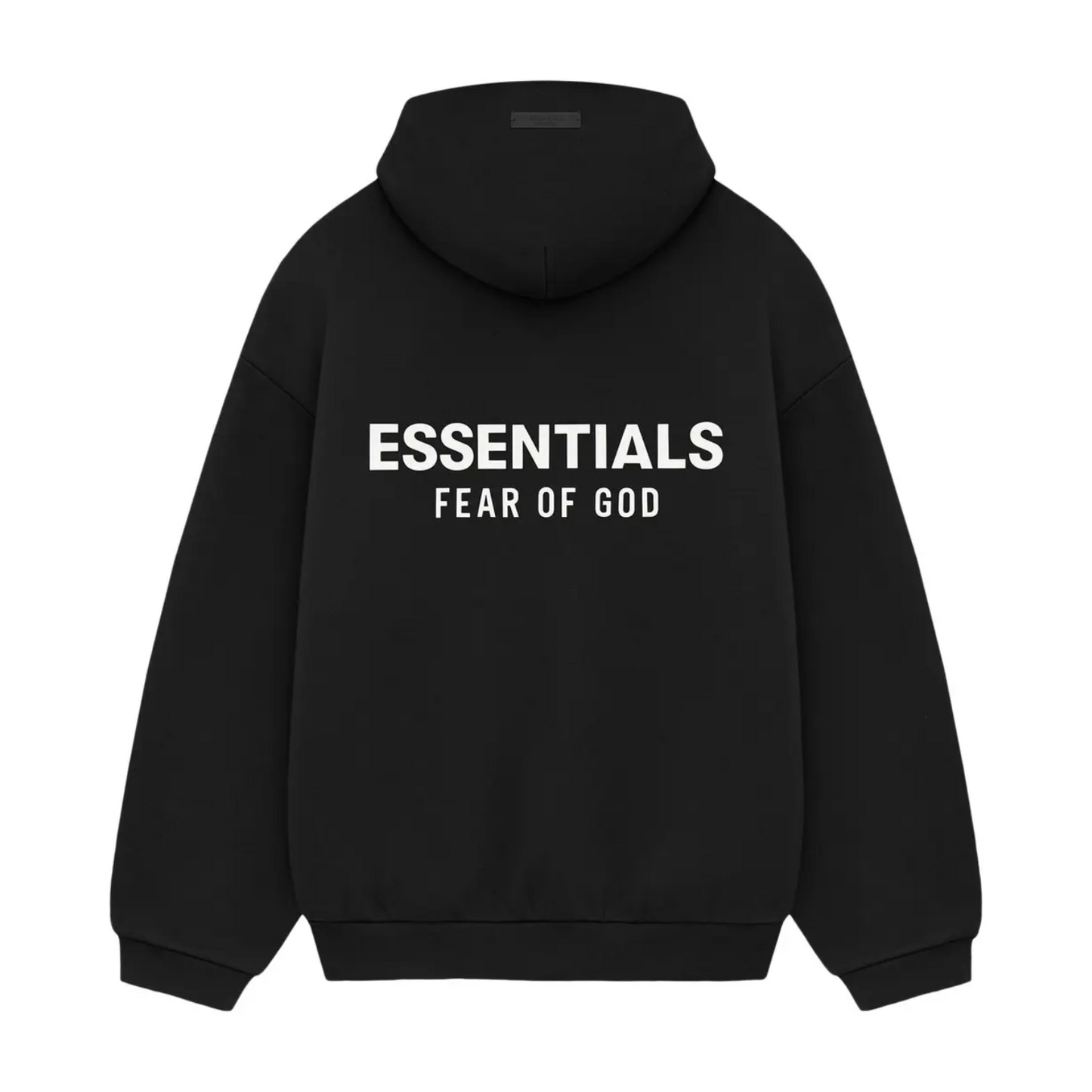 Poleron Essentials Fleece Hoodie II Black FW24