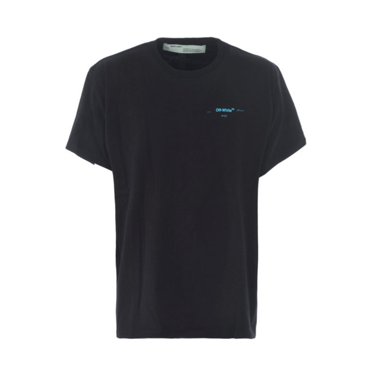 Polera Off-White Gradient S/S Over Multicolor