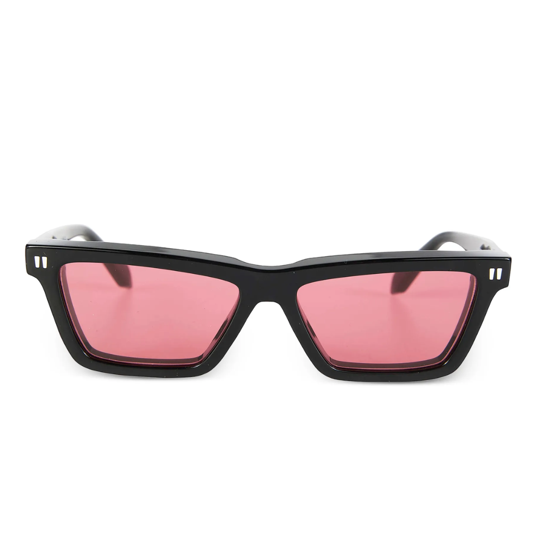 Lentes OFF-WHITE Cambridge Solid Black Red