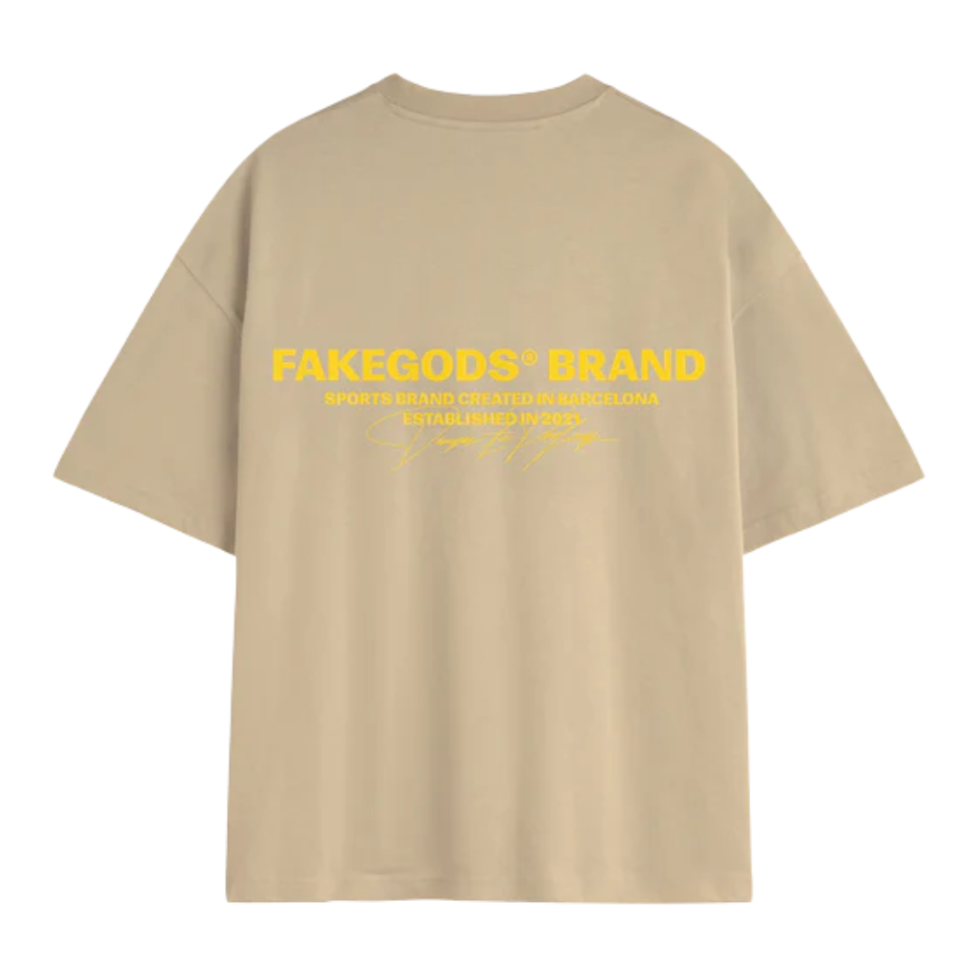 Polera Fake Gogs Signature Sand
