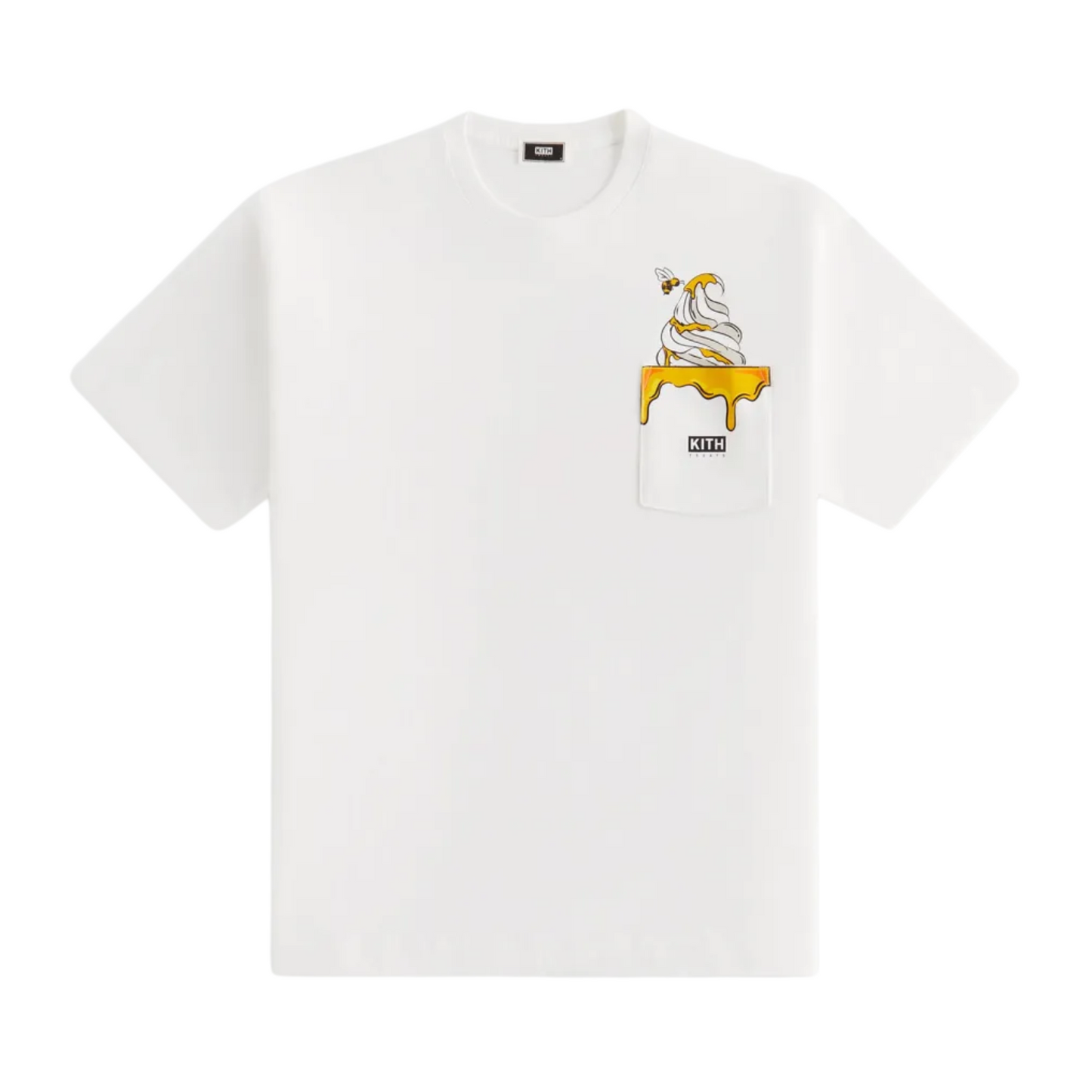 Polera Kith Treats Honey II Pocket White - L