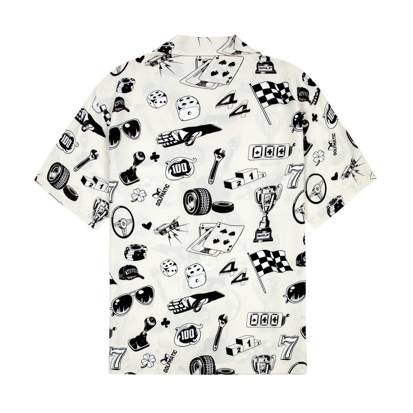 Camisa WOLF GANG Artifacts Rayon Button Up By +44