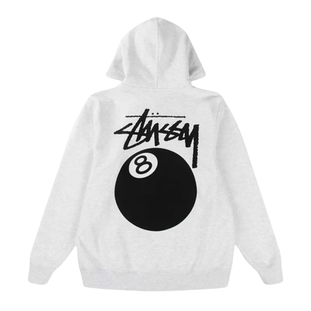 Stussy 8BALL PULL OVER XL グレーステューシー Poleron Stussy 8 Ball Ash Heather – Reserved