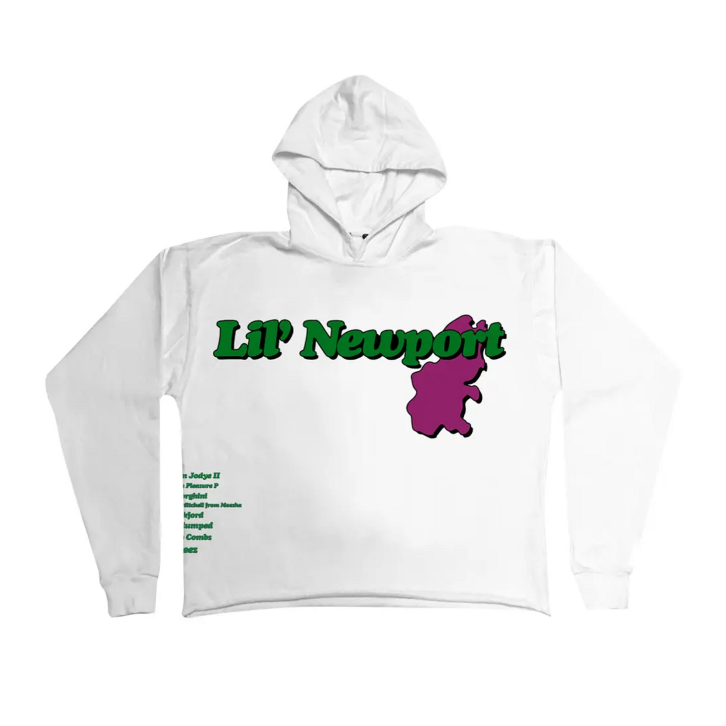 Poleron Vlone x Yams Day Lil' Newport White - M
