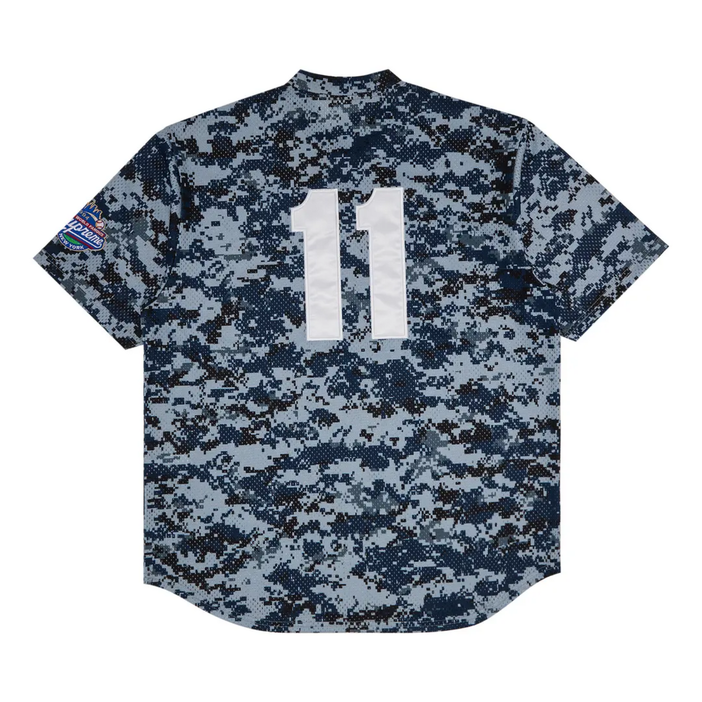 Polera Supreme S Logo Baseball Henley Digi Camo - XL