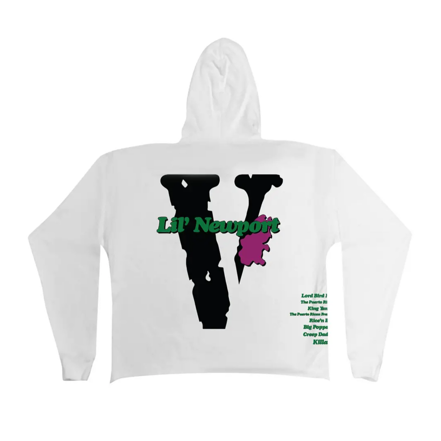 Poleron Vlone x Yams Day Lil' Newport White - M