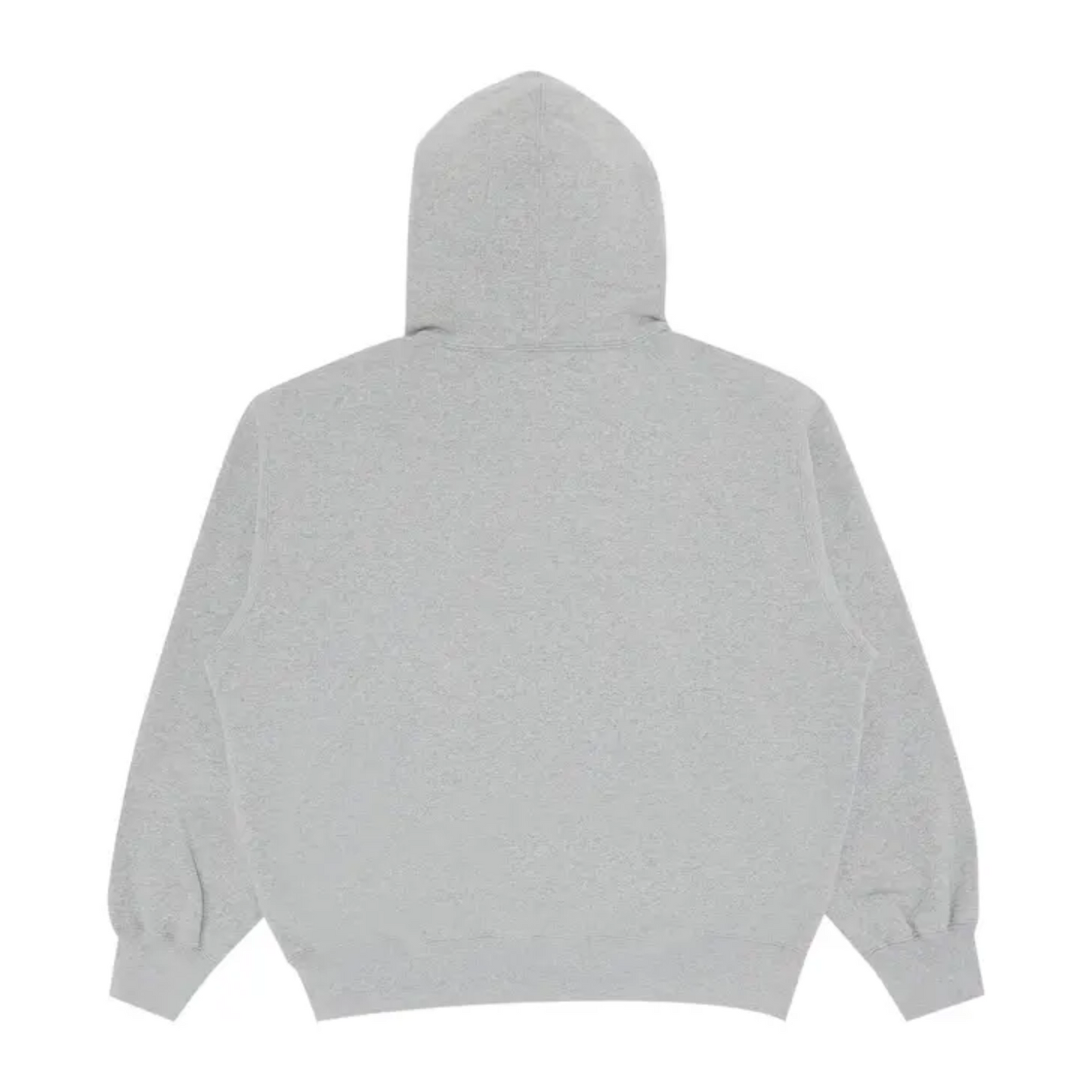 Poleron Contrast Cutout Hooded Sweatshirt Heather Grey
