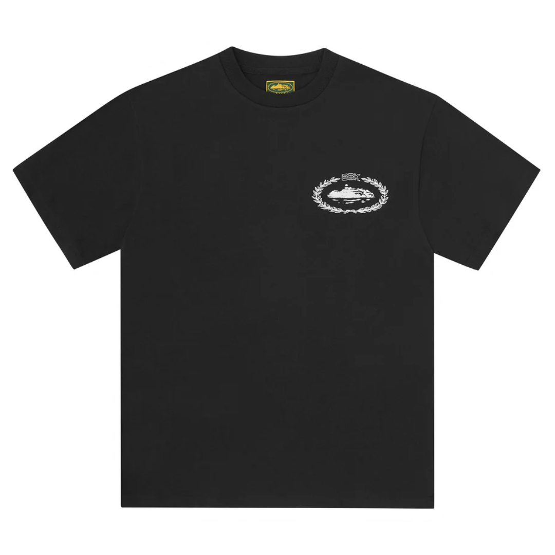Polera Corteiz BBK Royale Heavyweight Black
