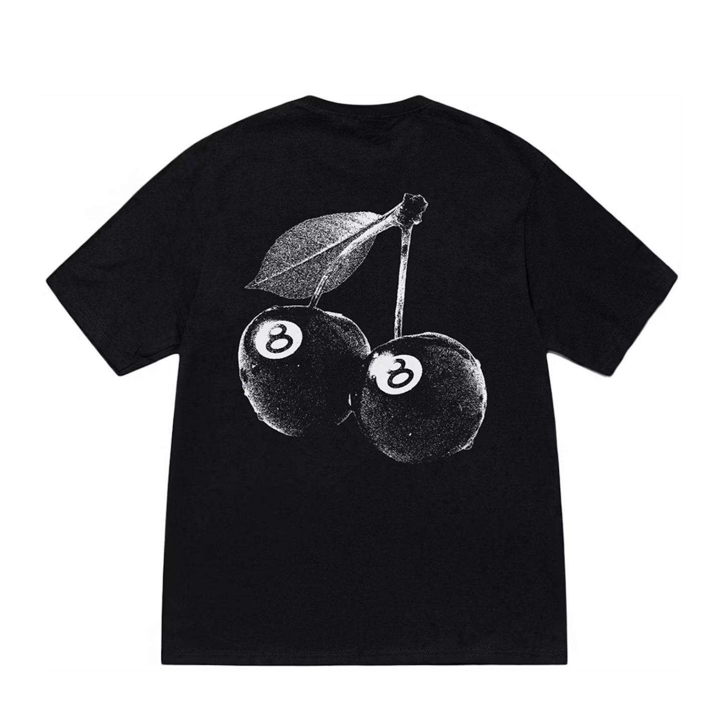 Polera Stussy Cherries Black