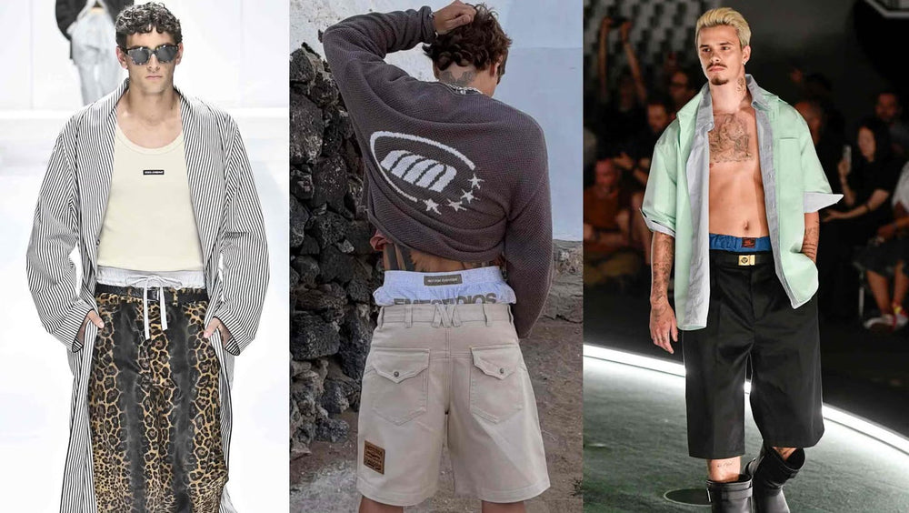 El boxer por fuera se tomó la semana de la moda de París