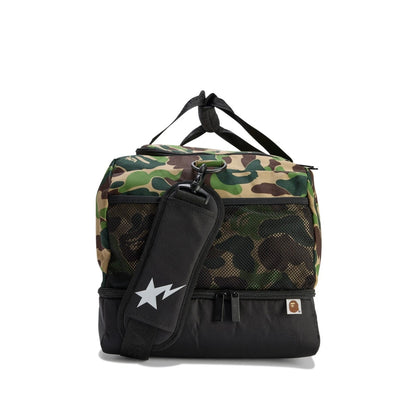 Adidas Originals x Bape Duffle Bag Camo Green
