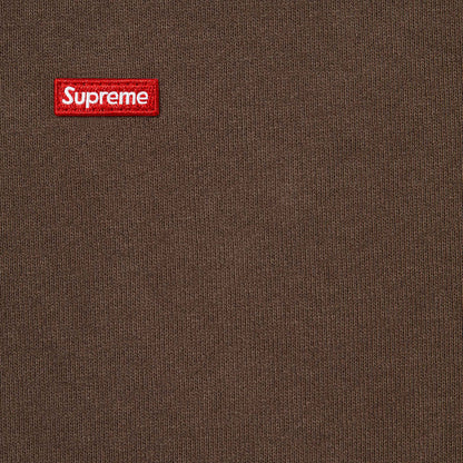 Poleron Supreme Small Box Zip Up Hooded Dark Brown Sweatshirt