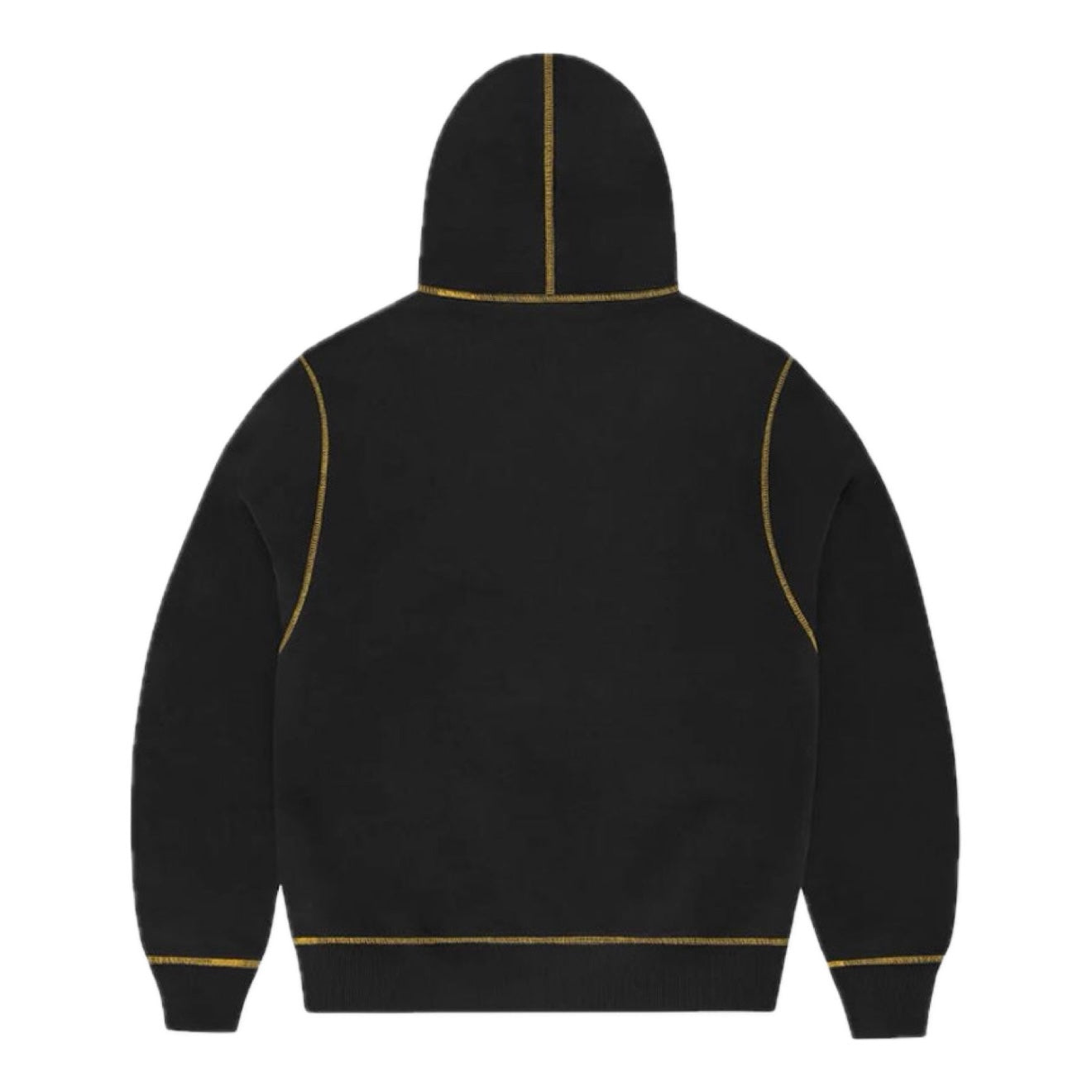 Poleron Corteiz RTW Alcatraz Contrast Black/Yellow Hoodie