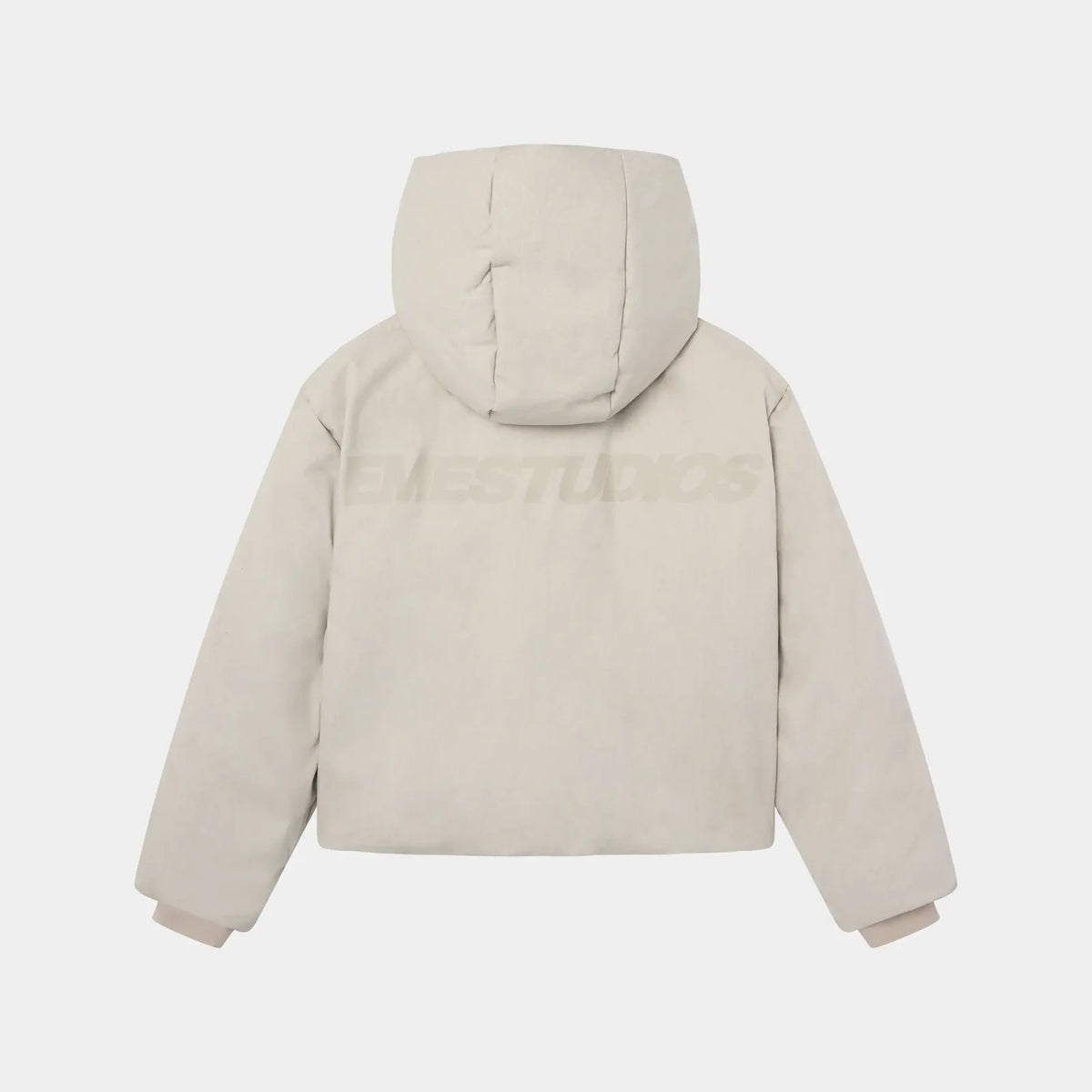 Chaqueta Eme Studios Gift Sarga Off Sand Puffer