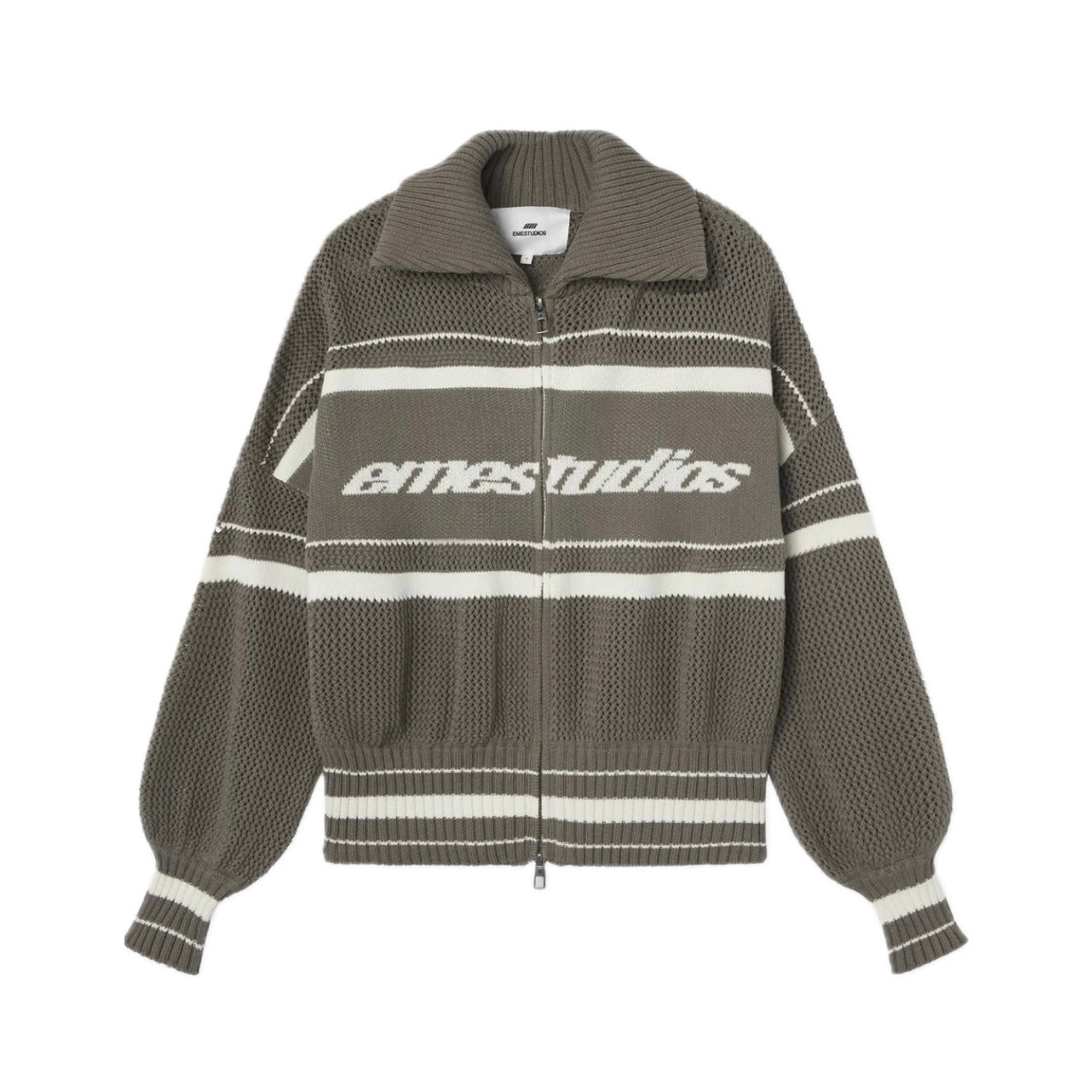 Sweater Eme Studios Unit Forest Zipper Knit