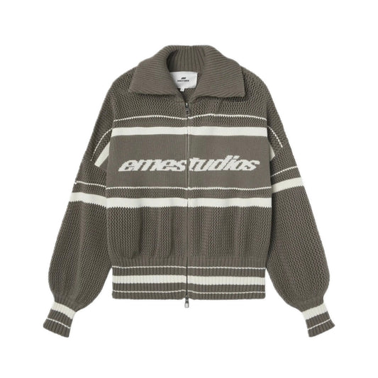 Sweater Eme Studios Unit Forest Zipper Knit