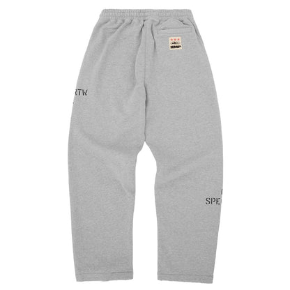 Pantalon Corteiz HMP Stencil Open Hem Sweatpant Light Heather
