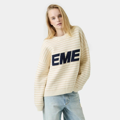 Sweater Eme Studios Pinstripe Sugar Knit