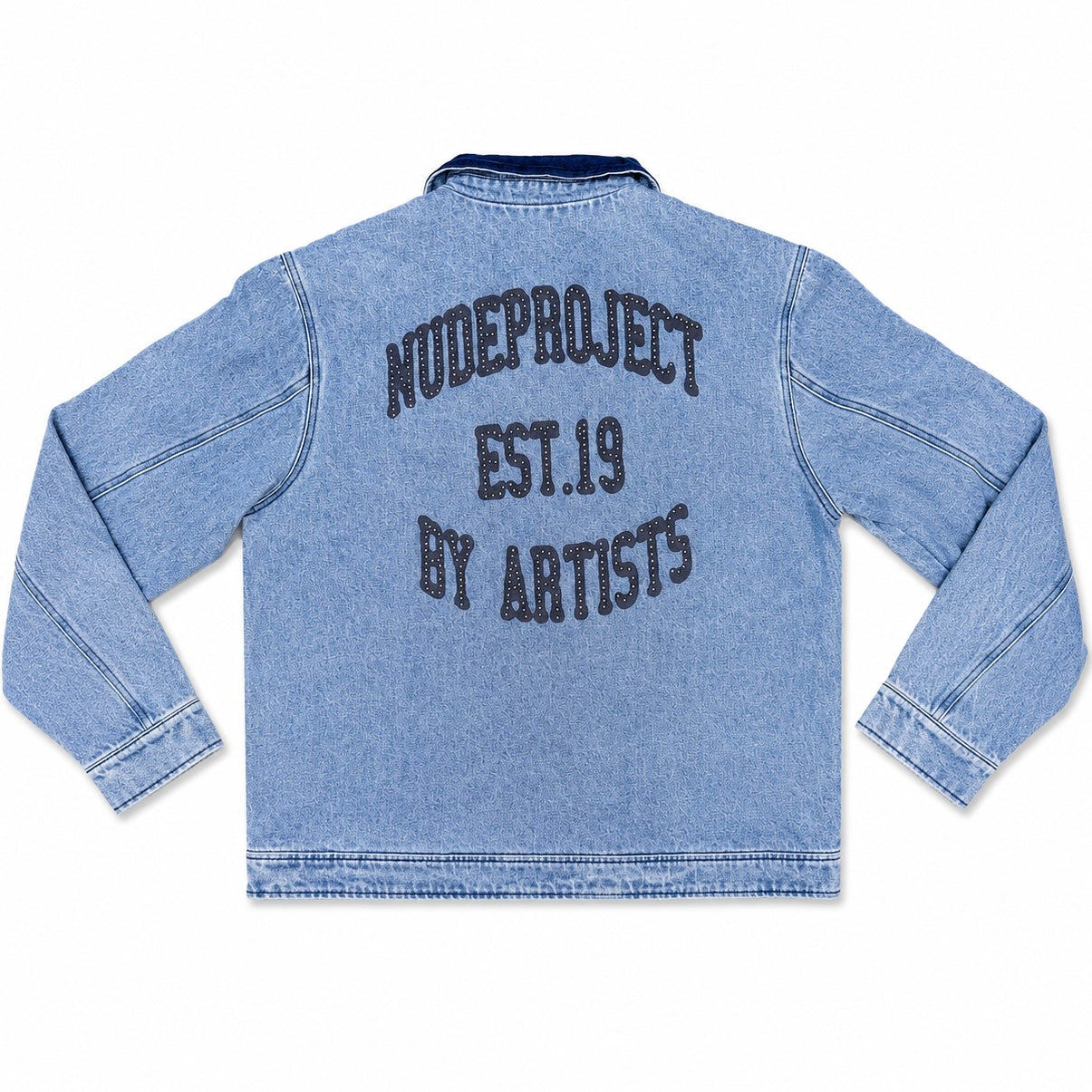Chaqueta Nude Trucker Denim Worker Blue Jacket