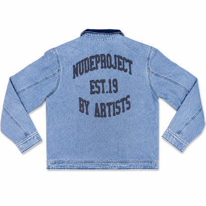 Chaqueta Nude Trucker Denim Worker Blue Jacket