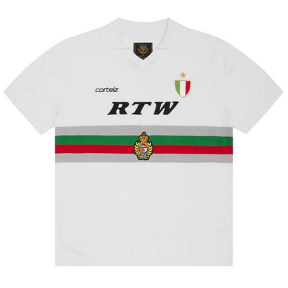 Polera Corteiz Serie A Knit Jersey White