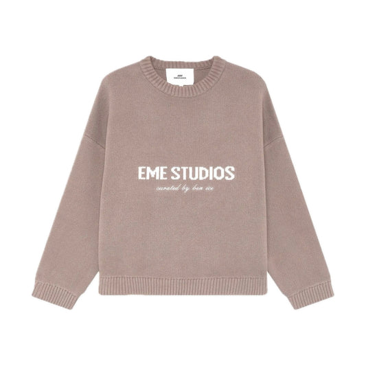 Sweater Eme Studios Master Muddy Brown Knit
