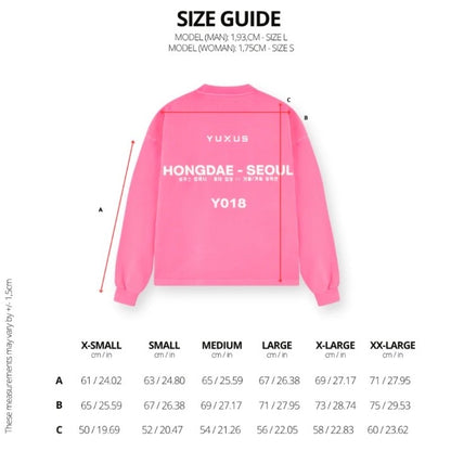 Poleron Yuxus Stealth Hongdae Crewneck