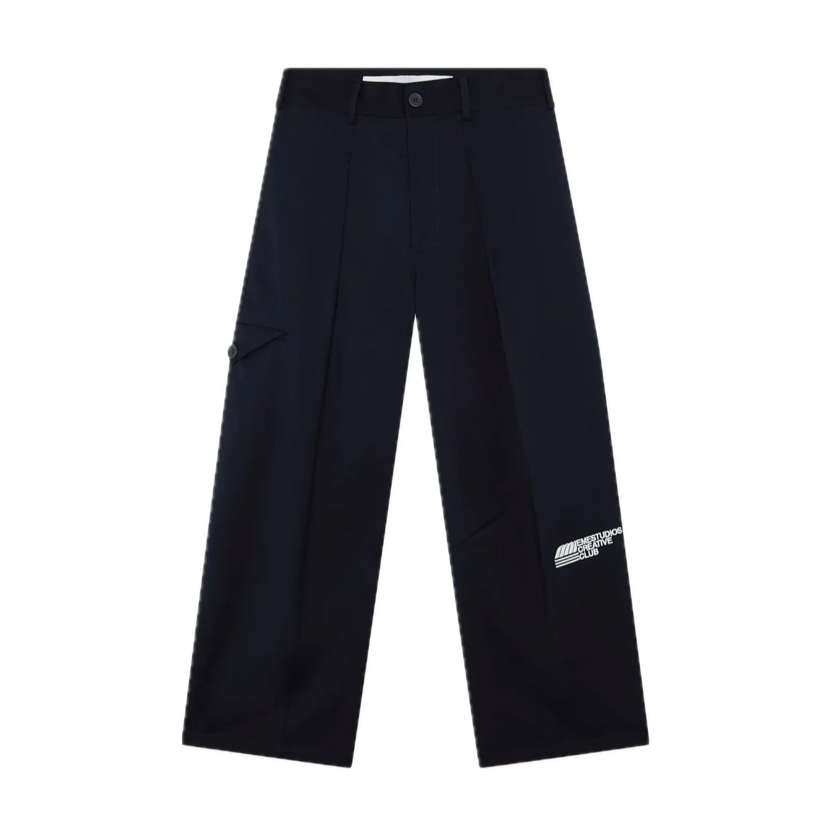 Pantalon Eme Studios Borca Navy Tailored