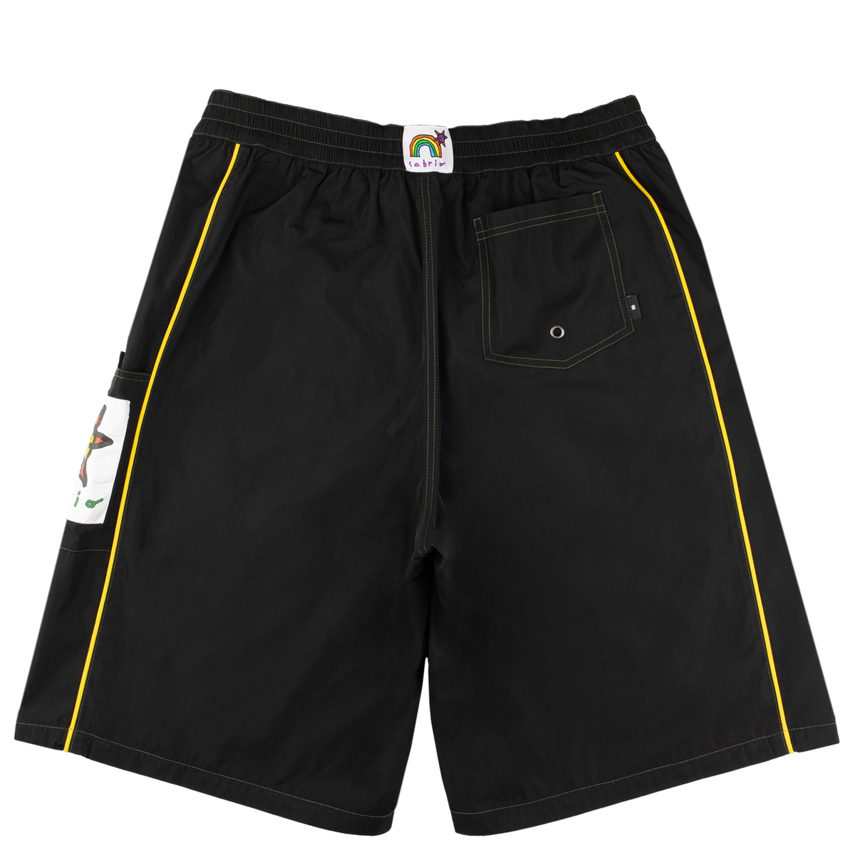 Short Cabrio Peace Black